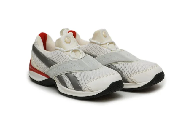 Sport skor isolerat på den vita bakgrunden — Stockfoto