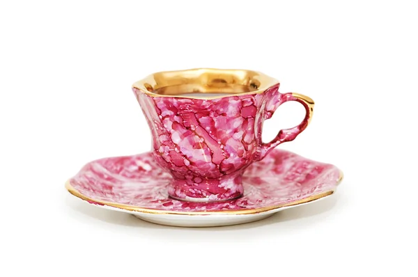 Taza de té aislada sobre el fondo blanco —  Fotos de Stock