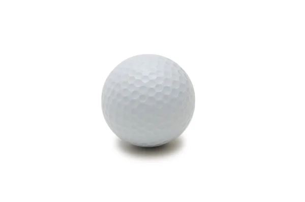 Pelota de golf aislada sobre el fondo blanco — Foto de Stock