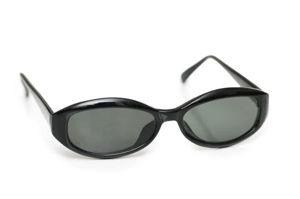 Černé sluneční brýle izolovaných na pozadí — Stock fotografie