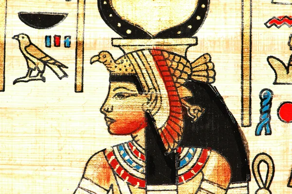 Zamknij z starożytnego Egiptu Papirus — Zdjęcie stockowe