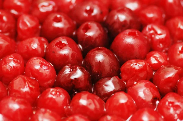 背景として使用する鮮やかな赤い果実 — ストック写真