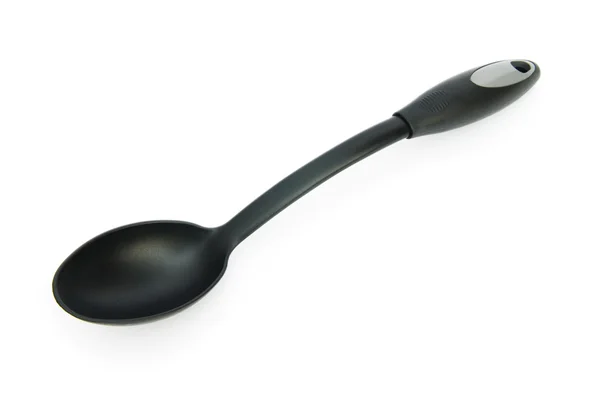 Stirring spoon isolated on the white background — Stock Photo, Image