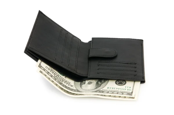 白い背景で隔離の財布 — ストック写真