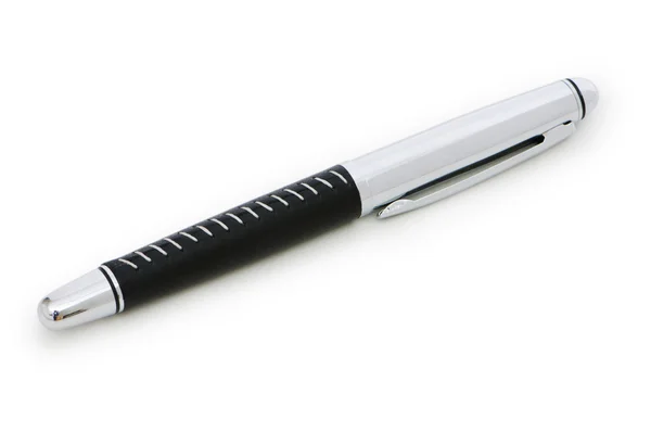 Penna di scrittura isolata sullo sfondo bianco — Foto Stock