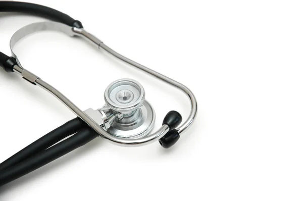 Medical Stethoscope isolated on the white backgroud — Stock Photo, Image