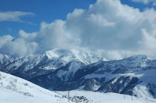 Montañas en invierno — Foto de Stock