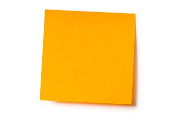 Reminder notes isolated on the white background clipart