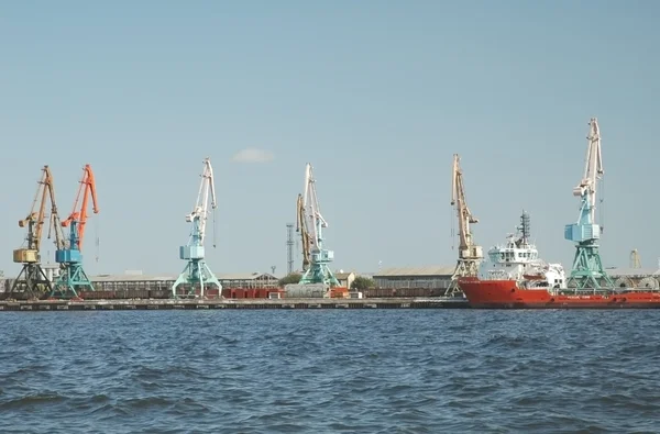 Frete Marítimo em Baku, Azerbaijão — Fotografia de Stock