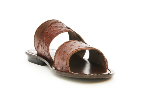 Zapatos de verano aislados sobre el fondo blanco — Foto de Stock