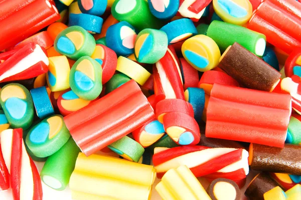 Pozadí z barevné sladkosti — Stock fotografie
