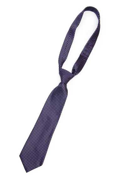 Gravata de seda isolada no fundo branco — Fotografia de Stock