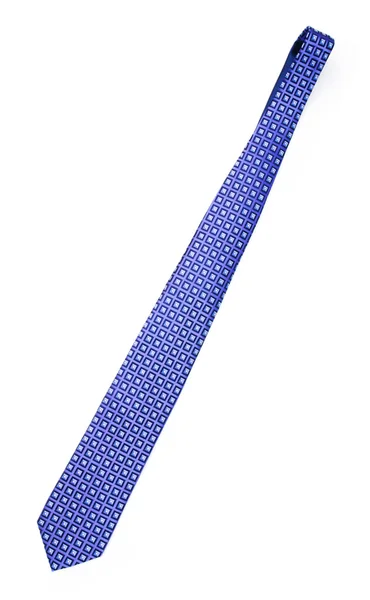 Cravatta di seta isolata sullo sfondo bianco — Foto Stock