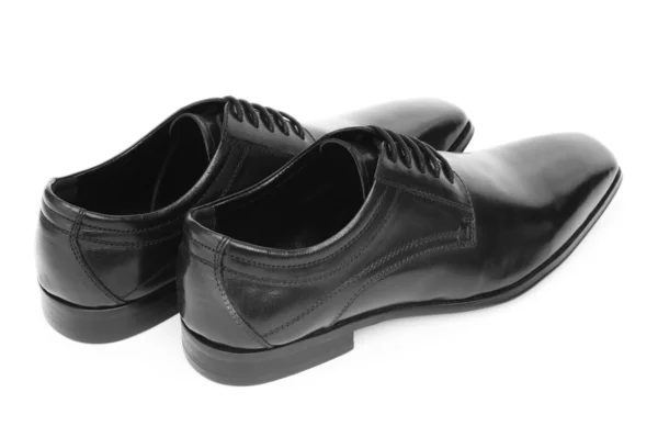 Manliga skor isolerad på den vita bakgrunden — Stockfoto