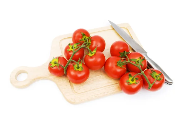 stock image Red tomatoes isolated on the white background