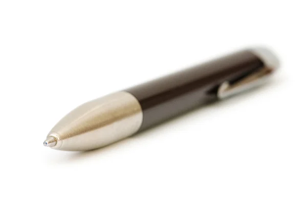 Skriva penna isolerad på den vita bakgrunden — Stockfoto