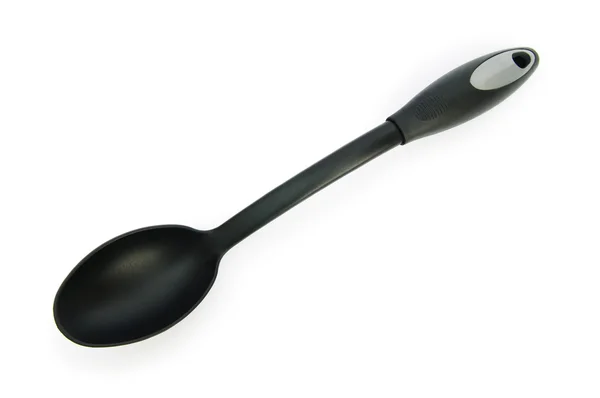 Stirring spoon isolated on the white background — Stock Photo, Image