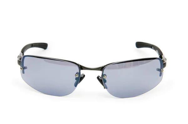 Stijlvolle zonnebrillen geïsoleerd op de witte achtergrond — Stockfoto