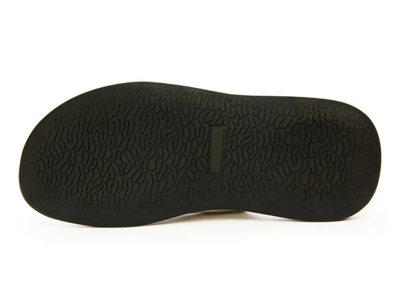 Sola de sapato isolado no fundo branco — Fotografia de Stock