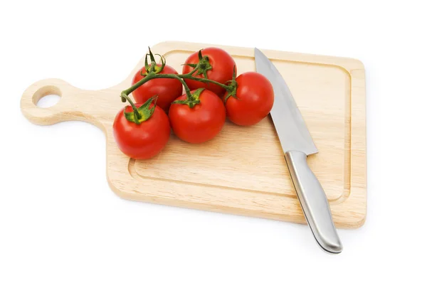 stock image Red tomatoes isolated on the white background