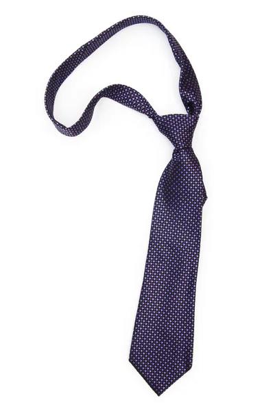 Шелковый галстук изолирован на белом фоне — стоковое фото