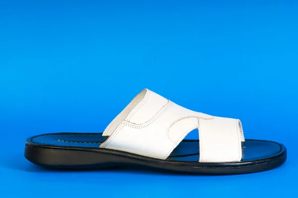 Koncepcja moda - buty lato na tle — Zdjęcie stockowe