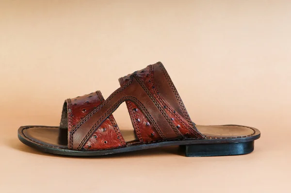 ファッション概念 - バック グラウンドでの夏の靴 — ストック写真