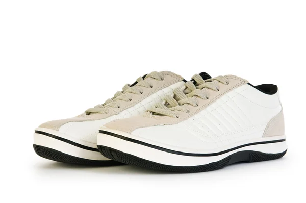 Scarpe sportive isolate sullo sfondo bianco — Foto Stock