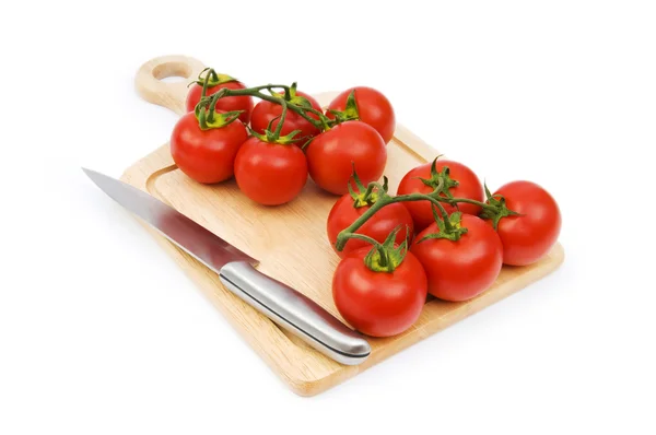 stock image Red tomatoes isolated on the white background