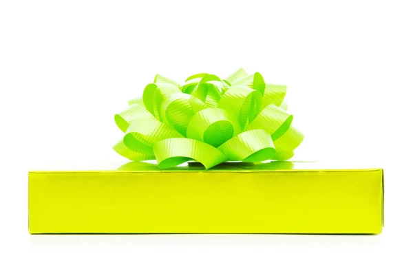 Gift box isolated on the white background — Stock Photo, Image