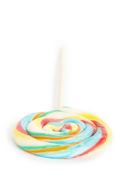 Colourful lollipop isolated on the white background — Stock Photo, Image