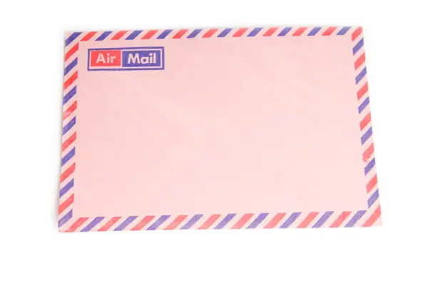 Concepto de correo con muchos sobres sobre la mesa — Foto de Stock