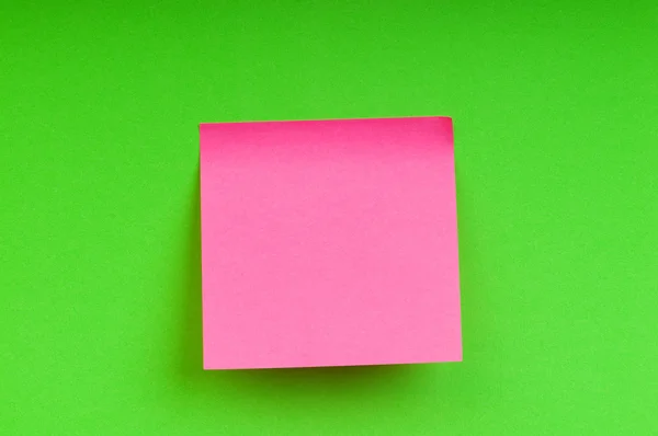 Note di promemoria sulla carta colorata brillante — Foto Stock