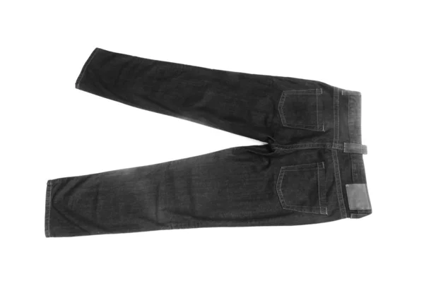 Par de jeans aislados sobre fondo blanco — Foto de Stock