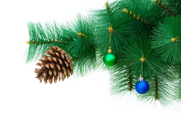 Decoración de Navidad en el árbol — Foto de Stock