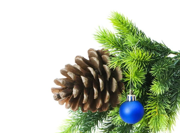 Décoration de Noël sur l'arbre — Photo