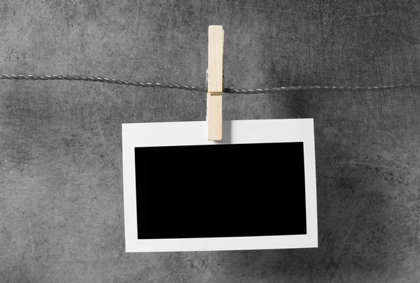 stock image Designer concept - blank photo frames for your photos