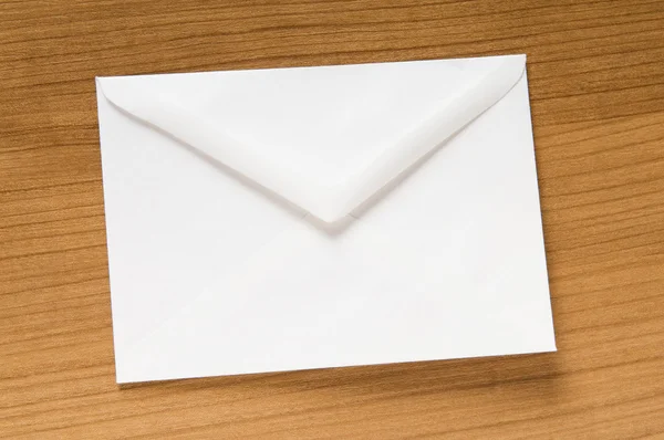Conceito Correio Com Muitos Envelopes Mesa — Fotografia de Stock