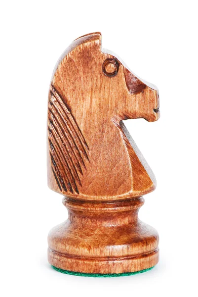 Figura de ajedrez aislada sobre el fondo blanco —  Fotos de Stock