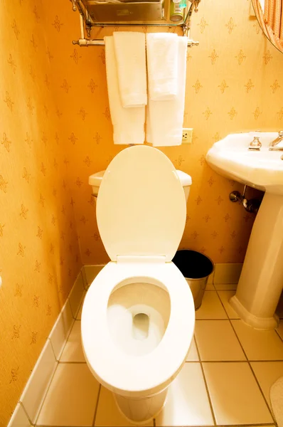 Wnętrze sali - WC w łazience — Zdjęcie stockowe