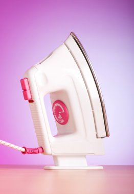 Modern elektrikli demir renkli arka planı