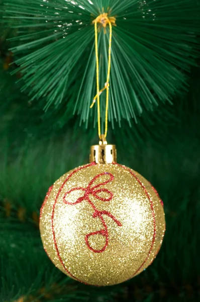 Vánoční Dekorace Stromě Dovolená Koncepce — Stock fotografie