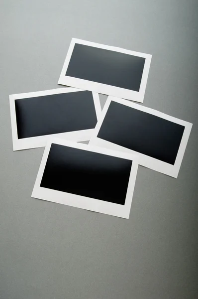 Conceito de designer - molduras de fotos em branco para suas fotos — Fotografia de Stock