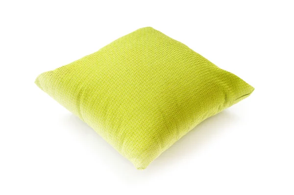 Travesseiro de cama isolado no fundo branco — Fotografia de Stock