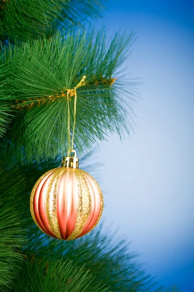 Χριστουγεννιάτικα Στολίδια Για Δέντρο Έννοια Των Διακοπών — Φωτογραφία Αρχείου