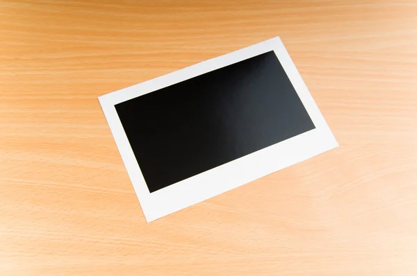 stock image Designer concept - blank photo frames for your photos