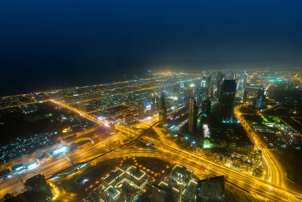 阿拉伯联合酋长国迪拜市镇 下来的全景 — 图库照片