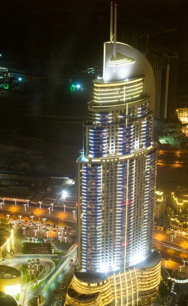 stock image Panorama of down town Dubai city - UAE