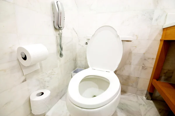 Interno della camera - Servizi igienici in bagno — Foto Stock