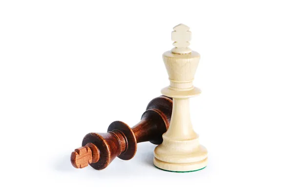 Σκάκι αριθμός που απομονώνονται σε λευκό φόντο — Φωτογραφία Αρχείου